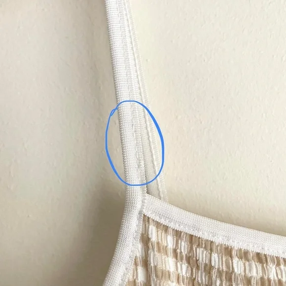 Aritzia Wilfred Jazz Seersucker Tank Mini Dress - Picture 7 of 12